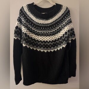 Talbots Fair Isle Knit Sweater